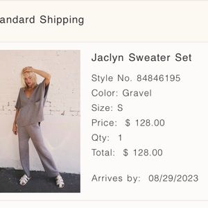 Free People Jaclyn Sweater Set